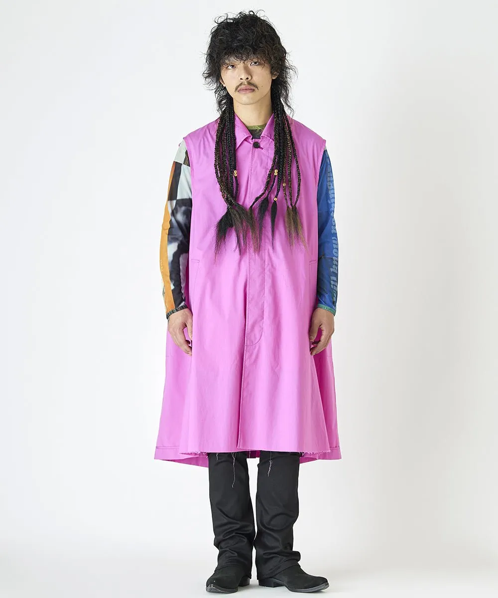【60%OFF】Layered coat - PINK