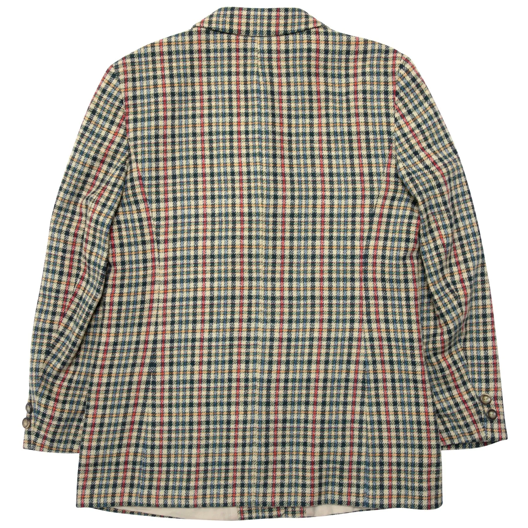 70s Academia Glen Check Tweed Sports Jacket