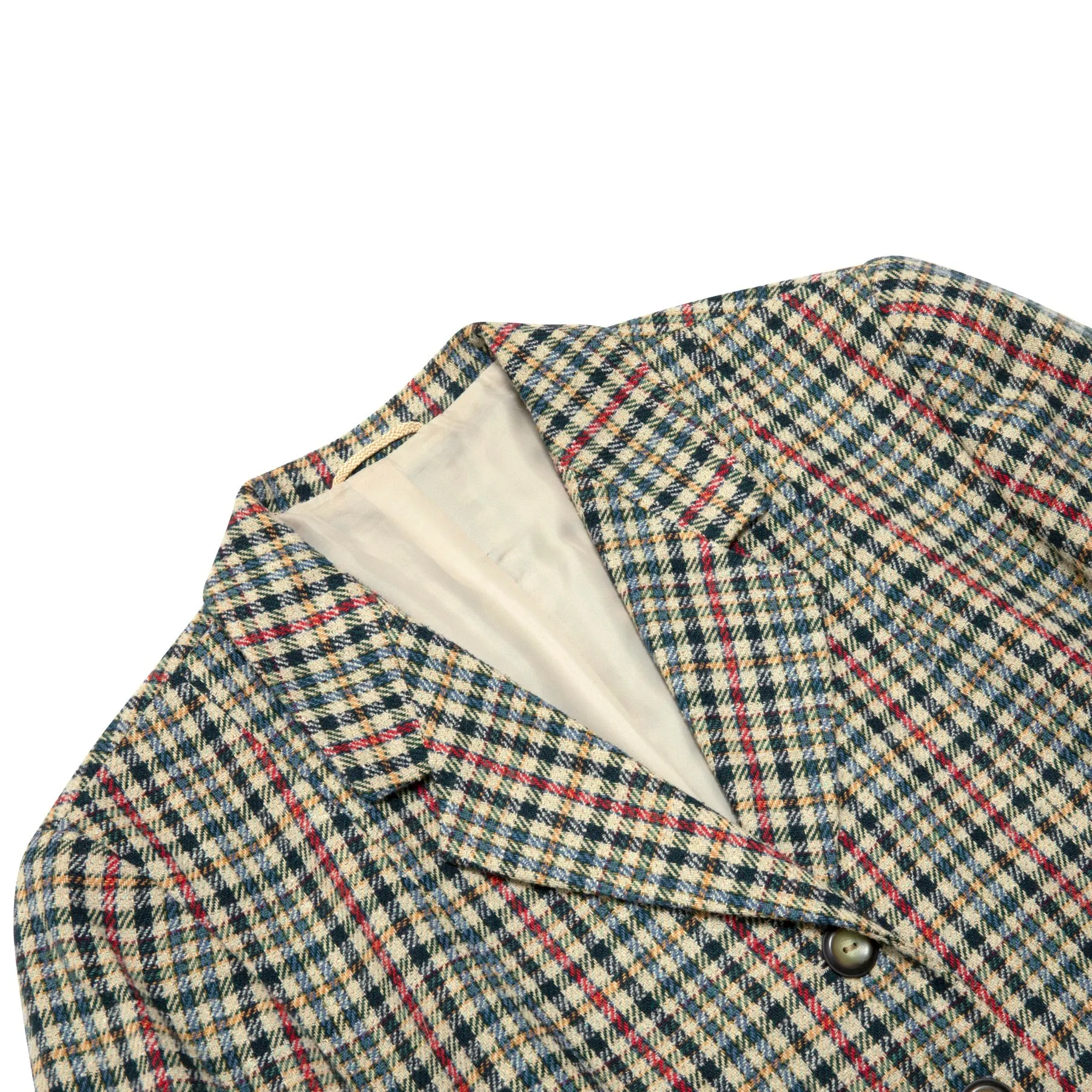 70s Academia Glen Check Tweed Sports Jacket