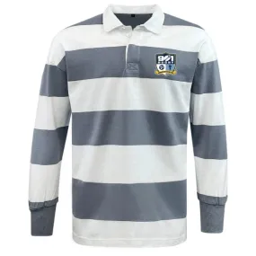 901 Rugby Classic Long Sleeve Hooped Rugby Jersey