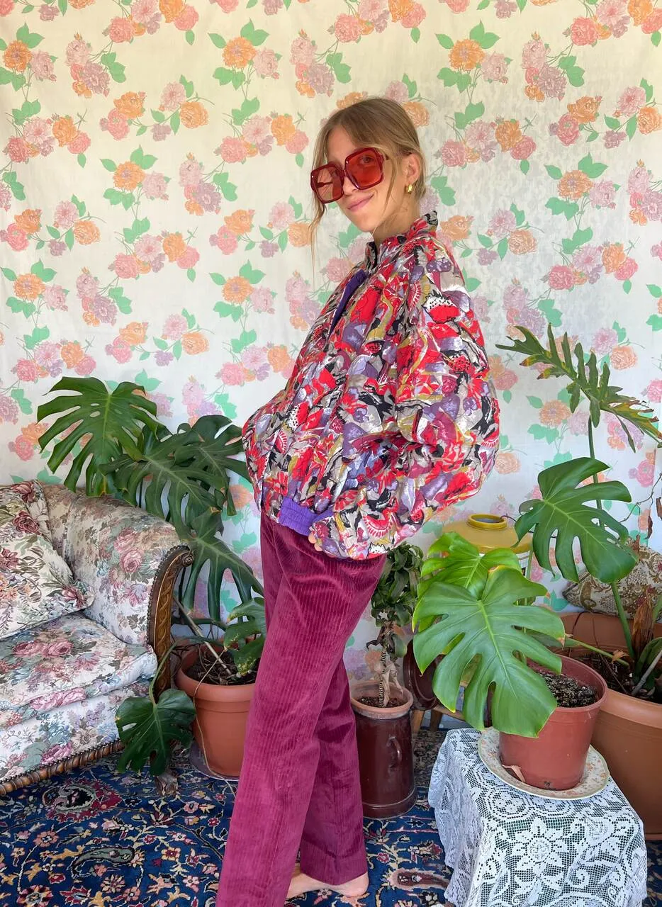 90's Cherry Corduroy Pants