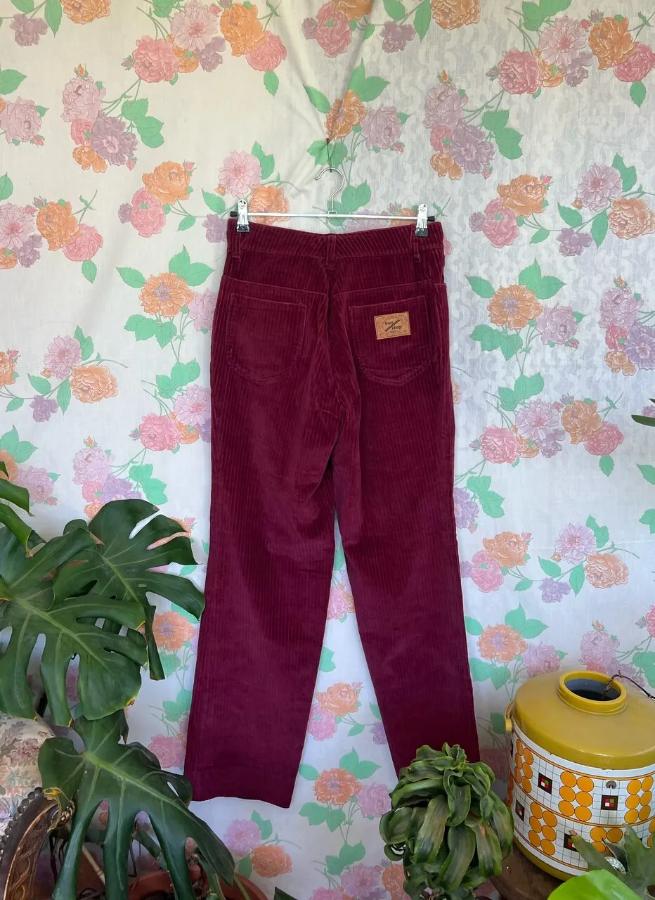 90's Cherry Corduroy Pants