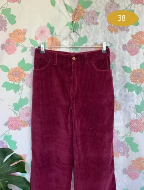90's Cherry Corduroy Pants