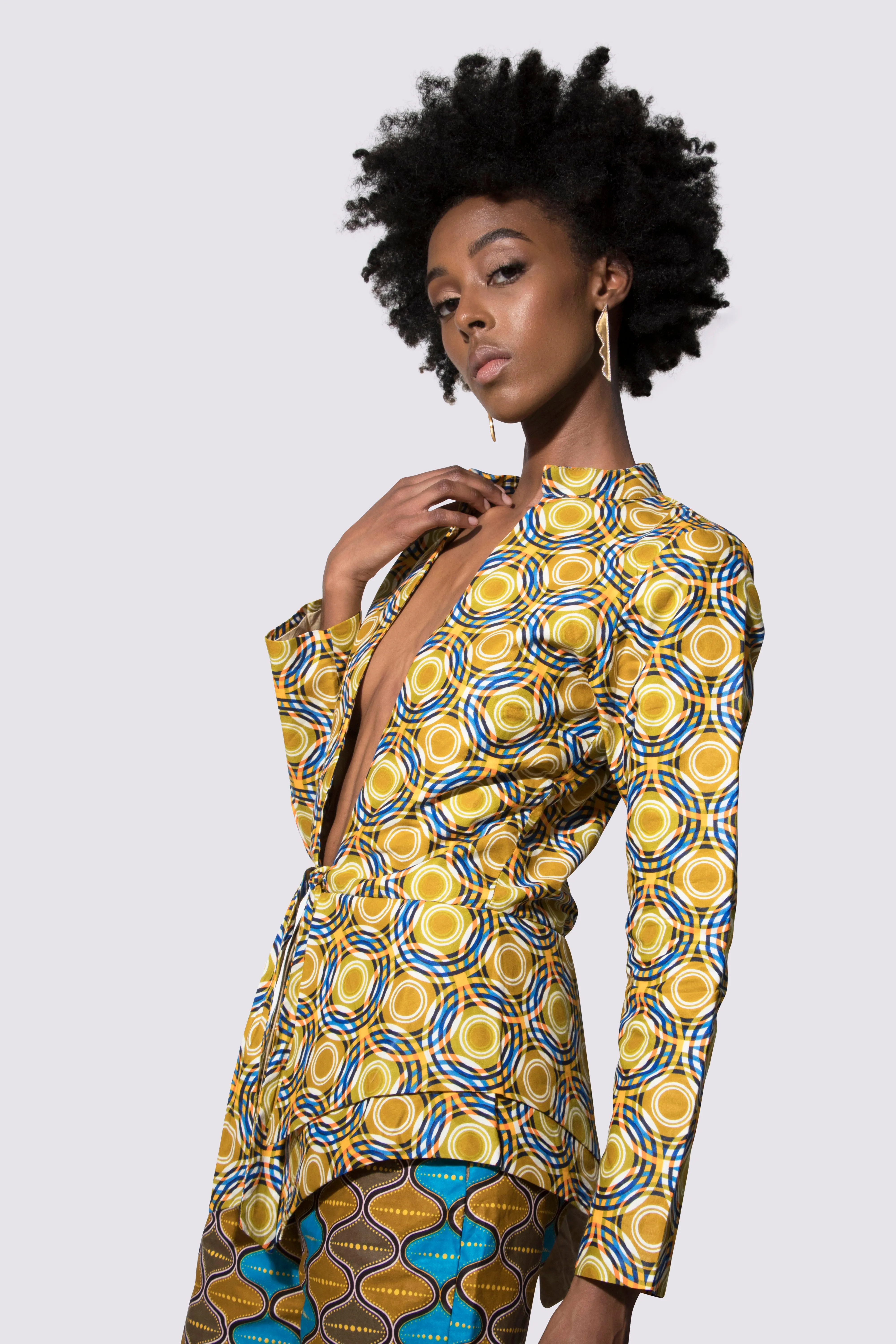 ALUYA ASYMETRIC BLAZER - S