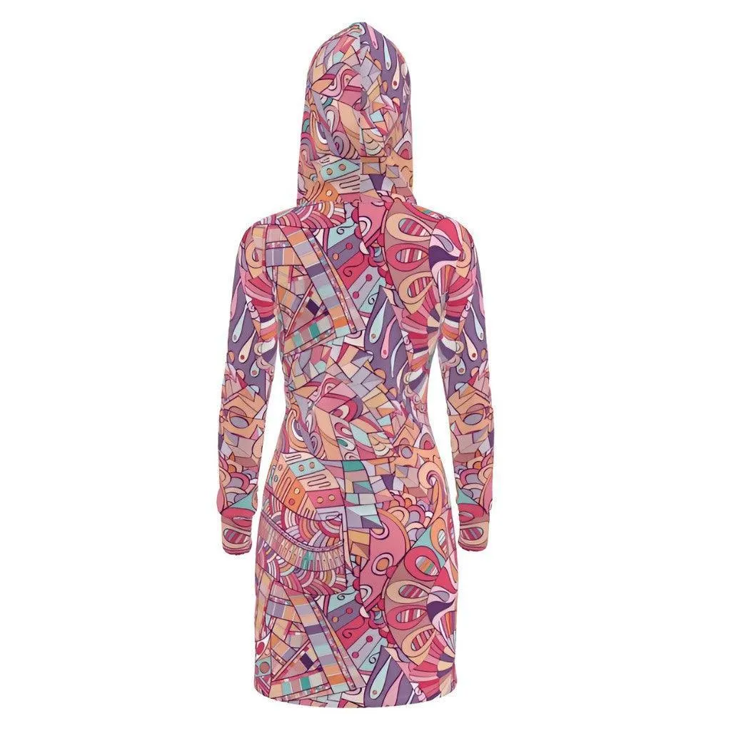 Baiu Hoodie Pocket Dress