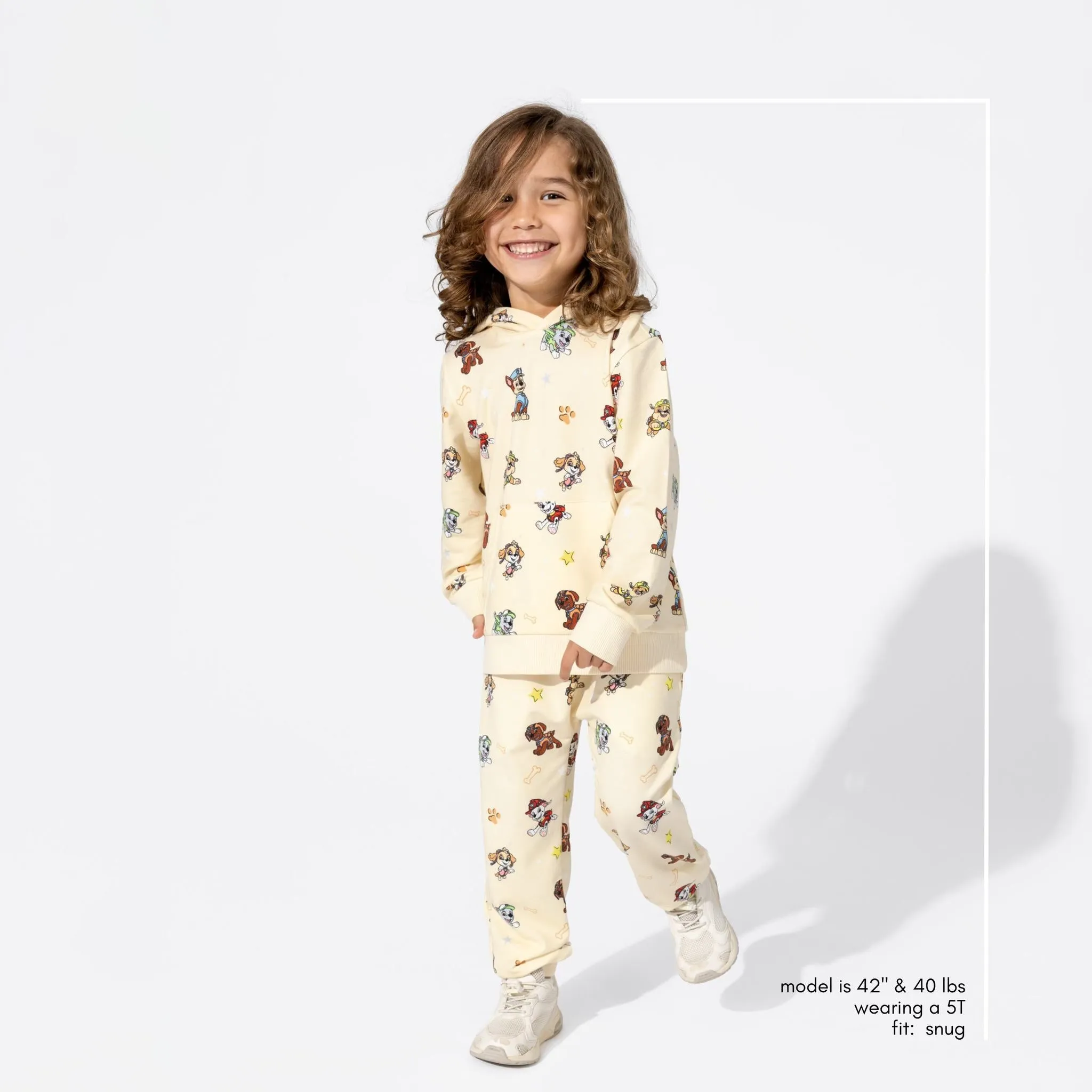 Bellabu Bear Bamboo Blended French Terry Hooded Jogger Set - PAW Patrol Classic