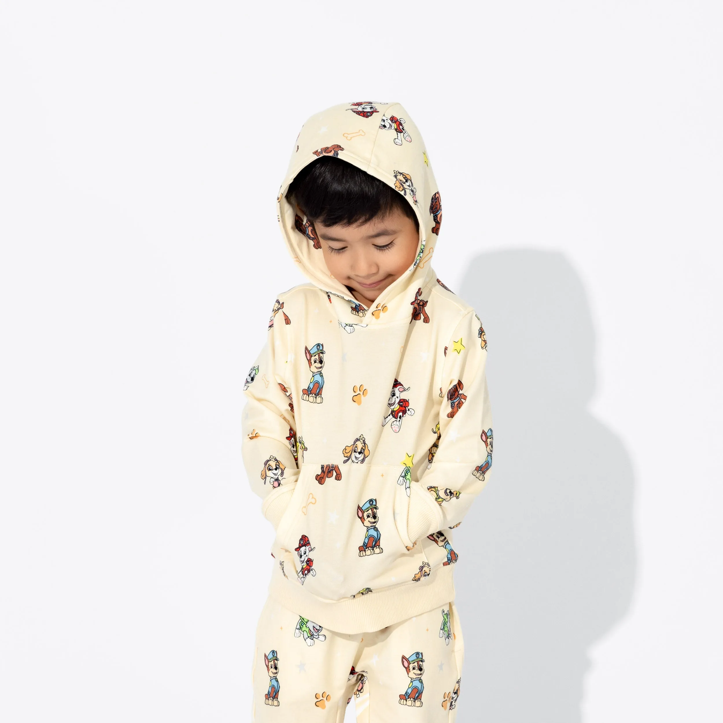 Bellabu Bear Bamboo Blended French Terry Hooded Jogger Set - PAW Patrol Classic