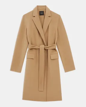 Belted Coat in Cashmere