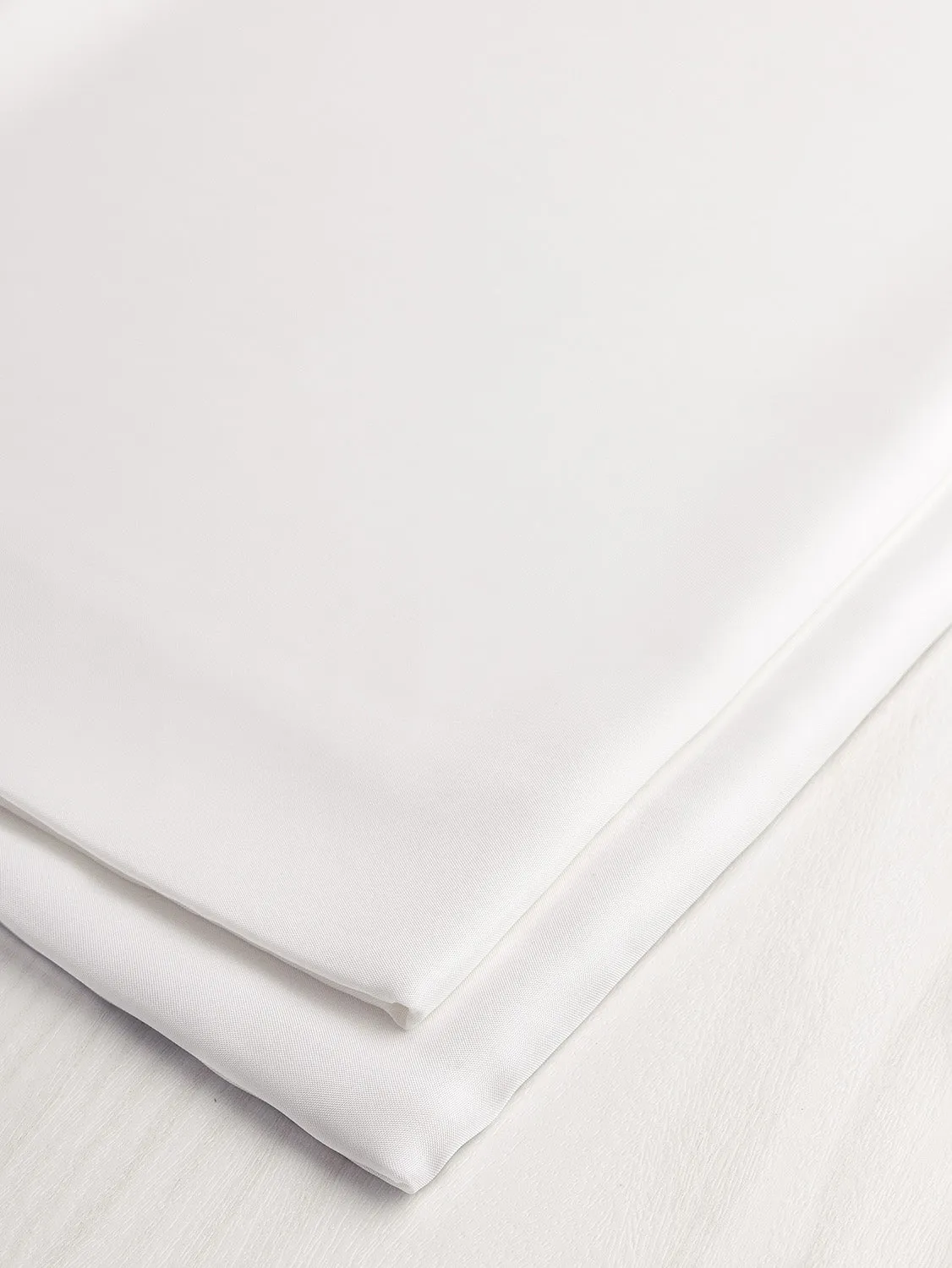 Bemberg Cupro Lining - White - Swatch