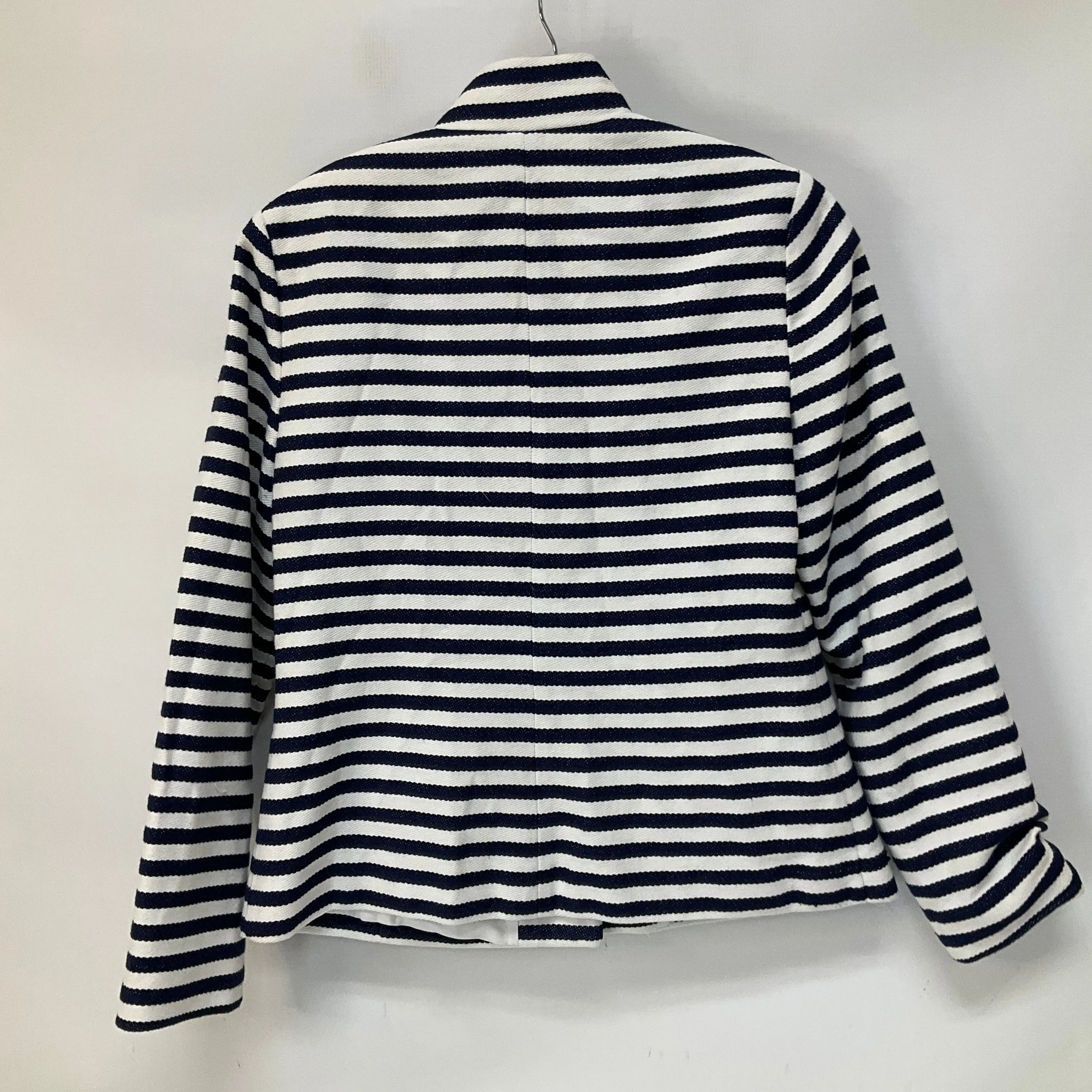 Blue & White Blazer Sail To Sable, Size S