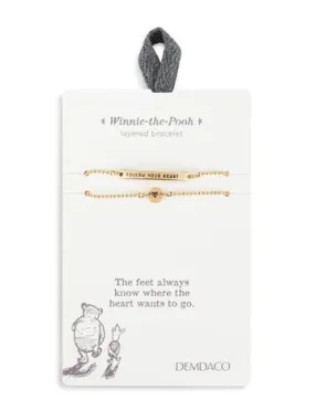 Bracelet Layered Follow Your Heart Winnie The Pooh 1008180028