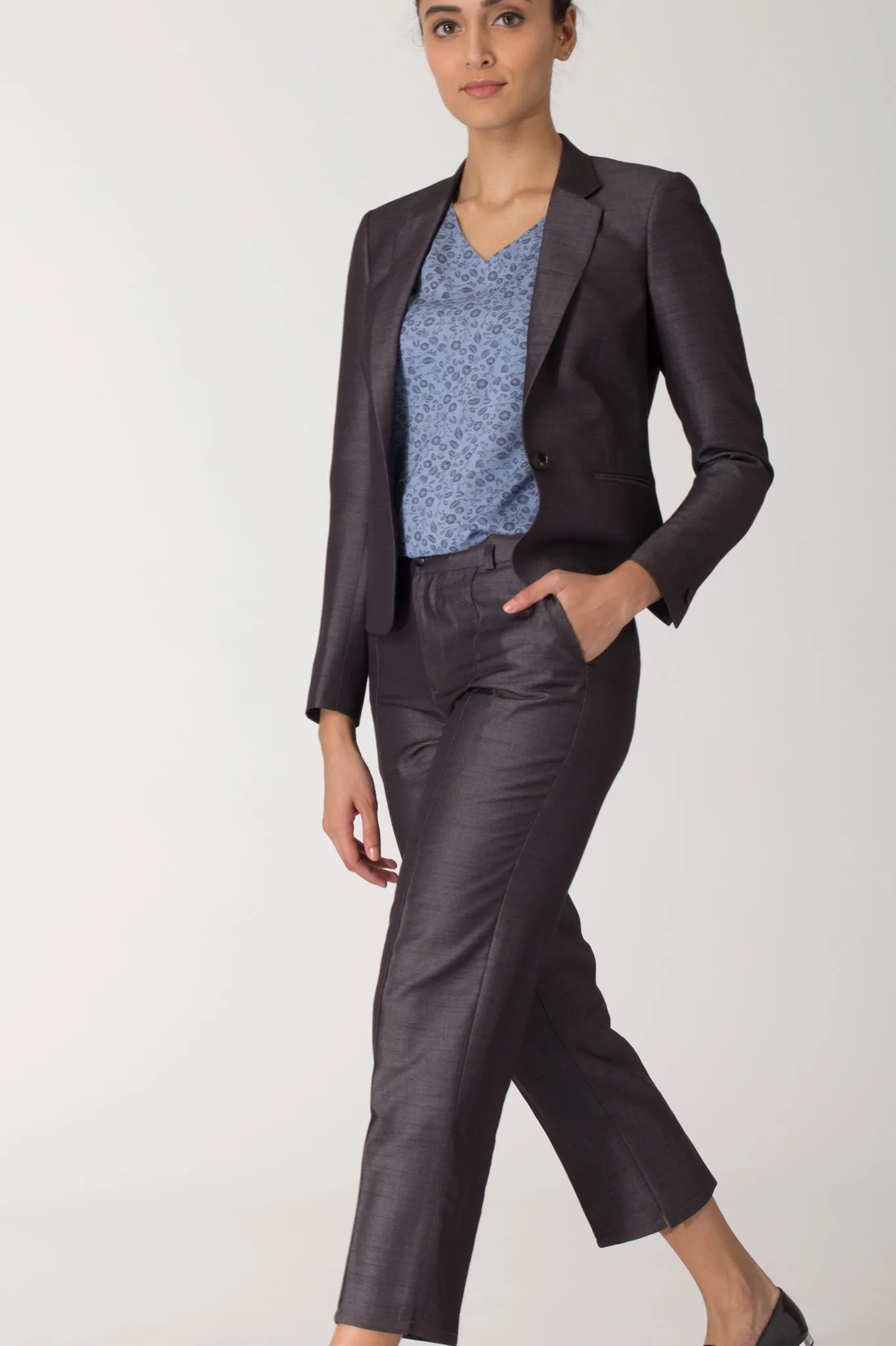 Charcoal Grey Formal Blazer