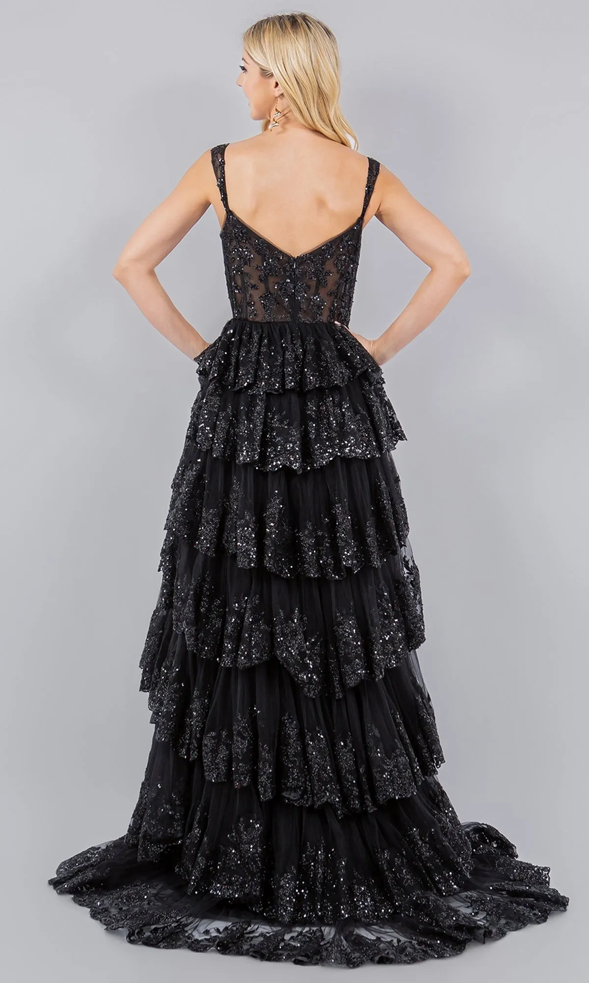 Cinderella Couture Long Formal Dress 8093j