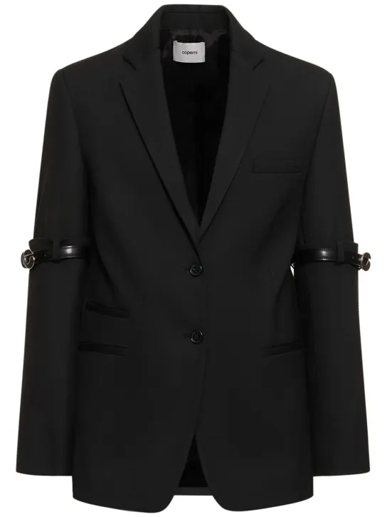 Coperni   Logo viscose blend blazer 