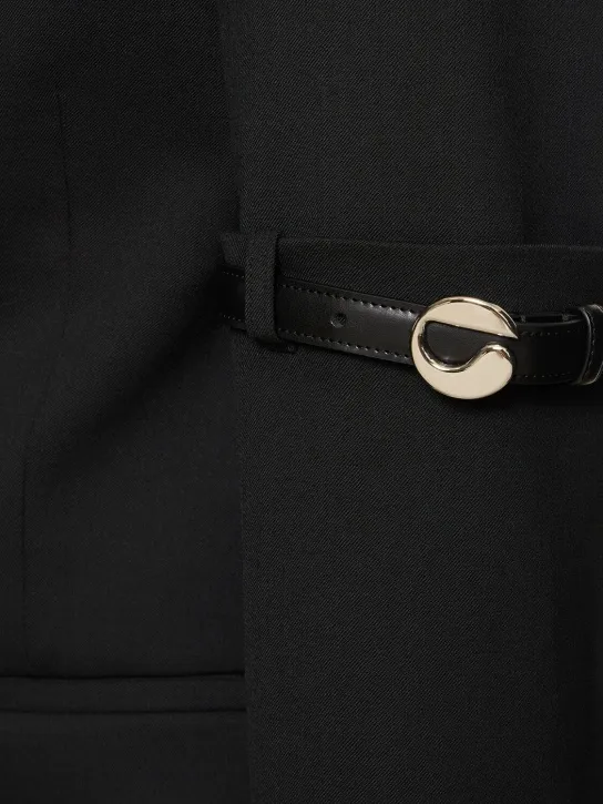 Coperni   Logo viscose blend blazer 