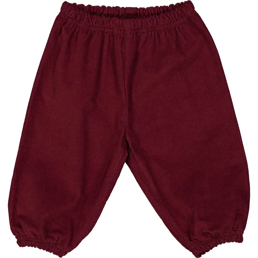 Corduroy Pants, Cabernet