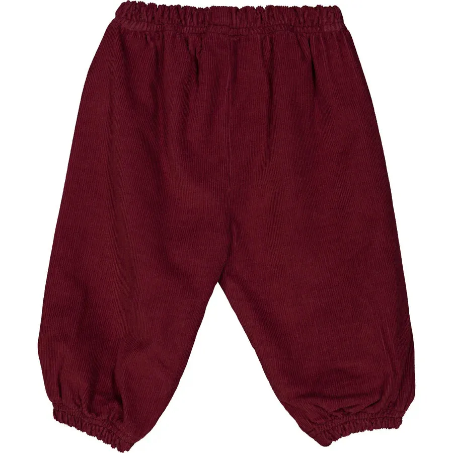 Corduroy Pants, Cabernet