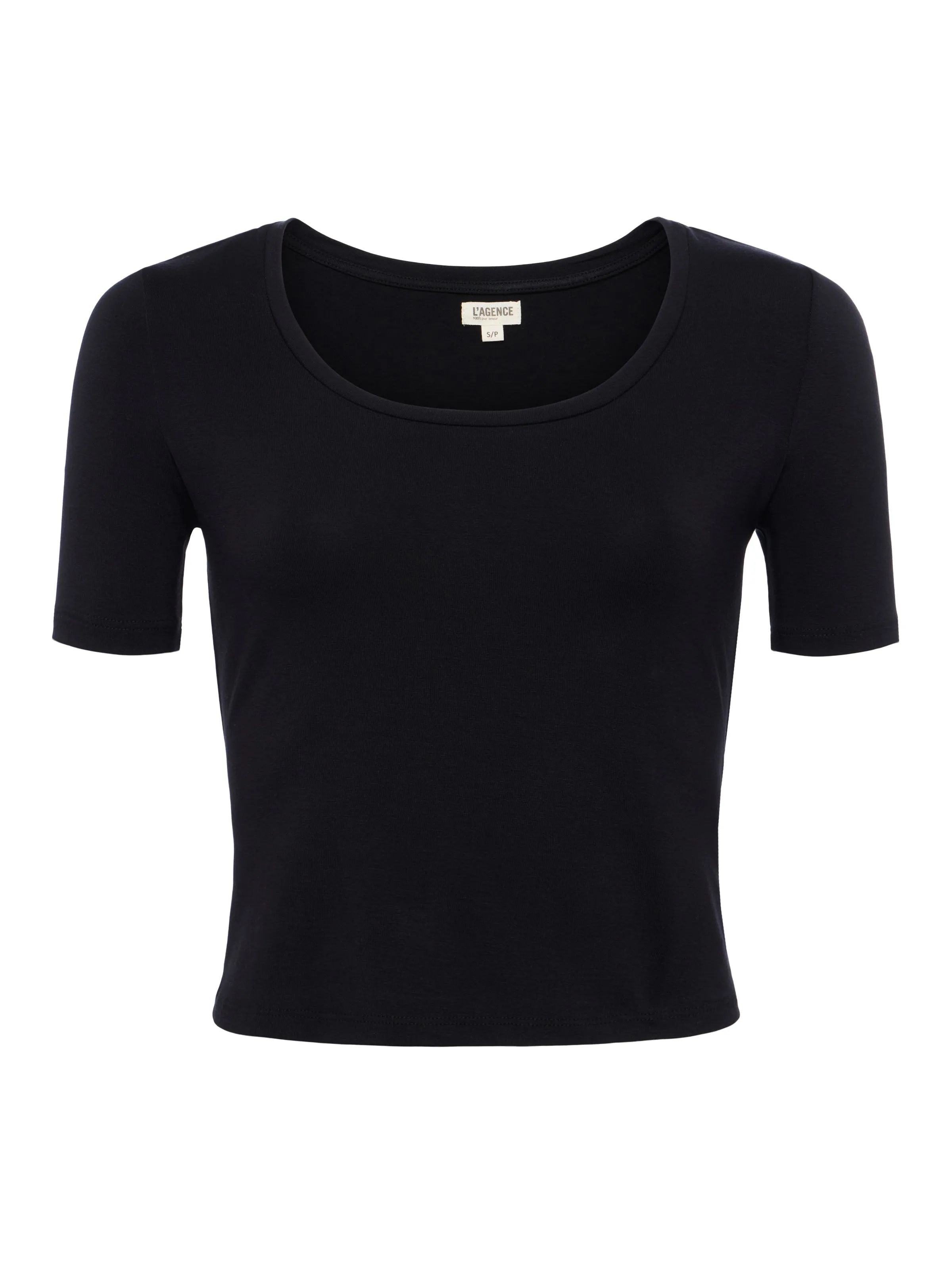 Dana Scoopneck Cropped Tee