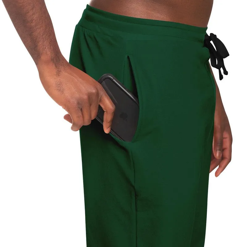 Dark Green Joggers | Unisex | with PLUS sizes | Dark Pastel Green | C60M0Y60K80
