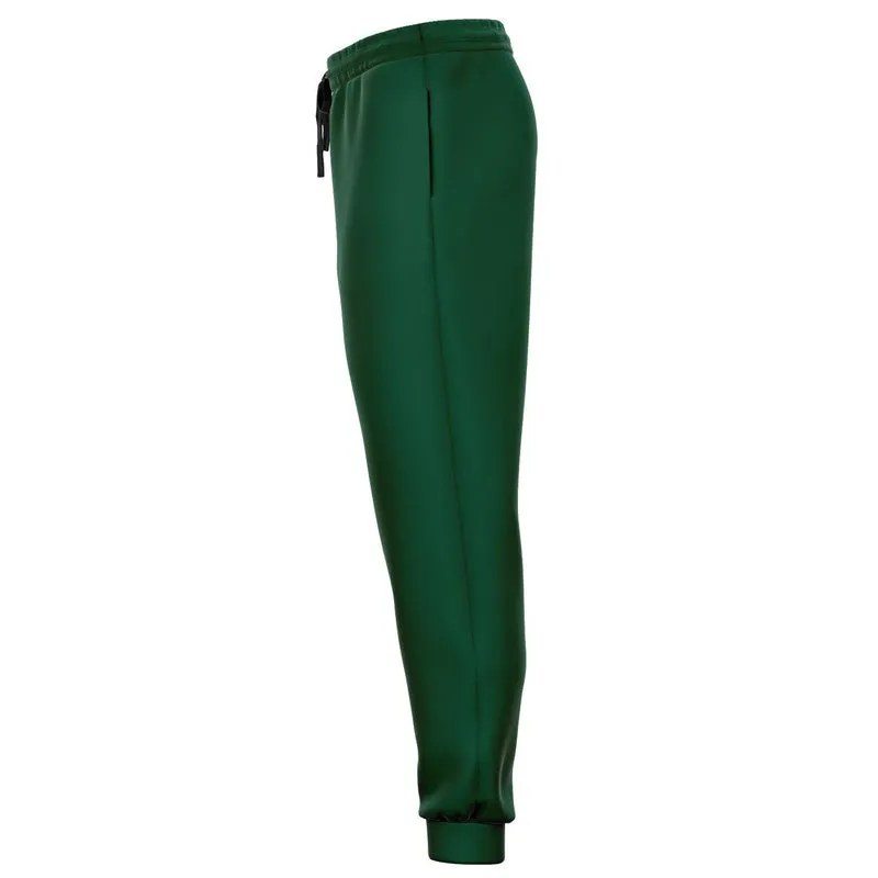 Dark Green Joggers | Unisex | with PLUS sizes | Dark Pastel Green | C60M0Y60K80