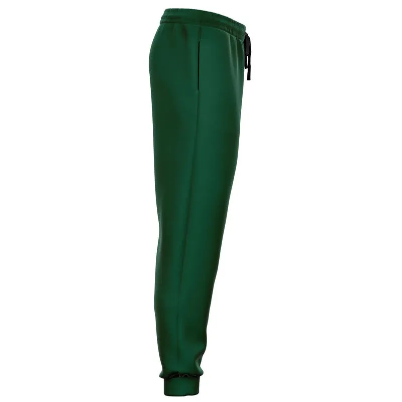 Dark Green Joggers | Unisex | with PLUS sizes | Dark Pastel Green | C60M0Y60K80