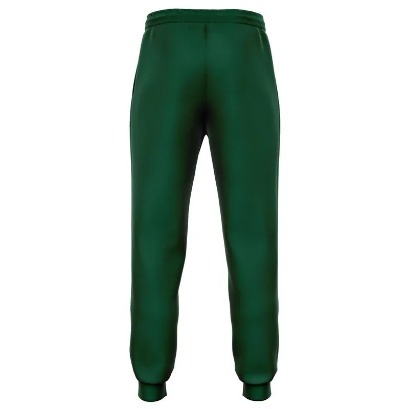 Dark Green Joggers | Unisex | with PLUS sizes | Dark Pastel Green | C60M0Y60K80
