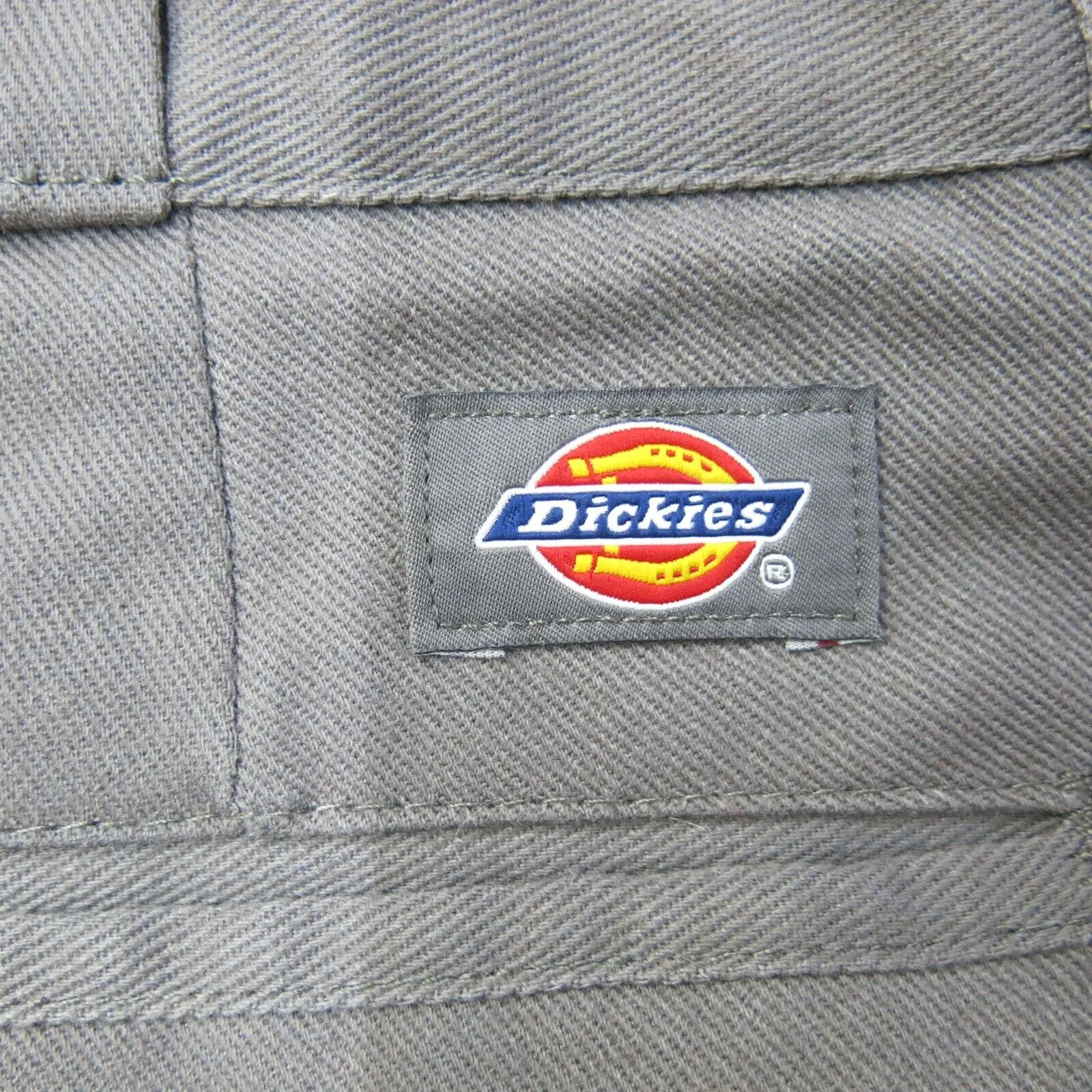 Dickies Pants Mens 32 Gray Dress Pants Mid Rise Straight Leg 874 Original Fit
