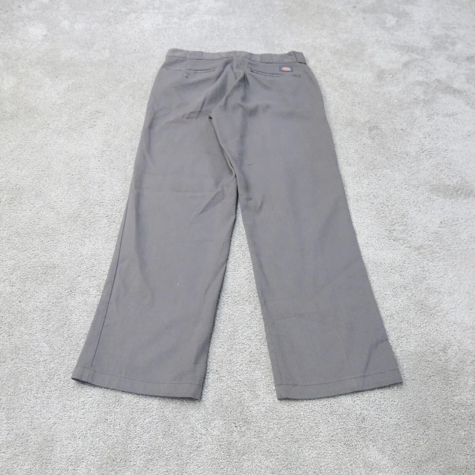 Dickies Pants Mens 32 Gray Dress Pants Mid Rise Straight Leg 874 Original Fit