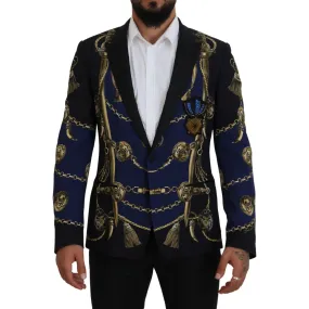 Dolce & Gabbana Elegant Multicolor Martini Blazer