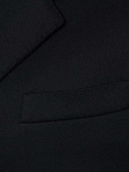 Dolce&amp;Gabbana   Tech cotton double breasted blazer 