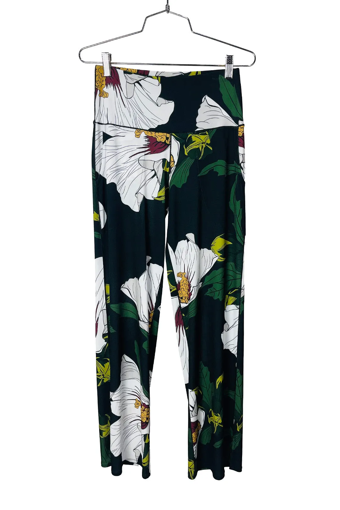 Double waist pocket single layered pants
