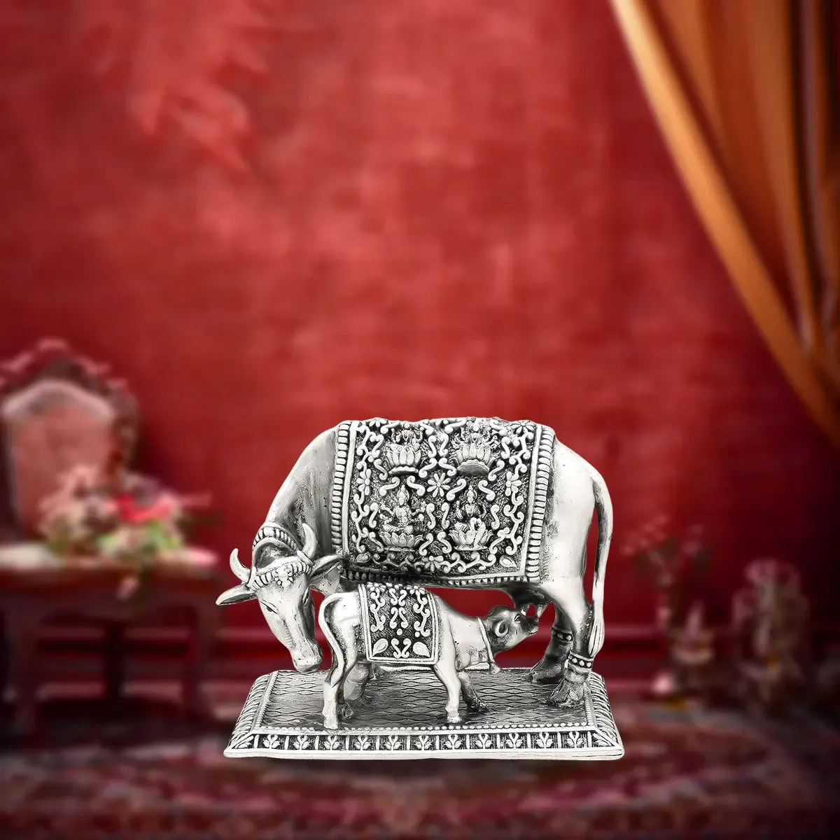 Gaay Vasru Silver Murti