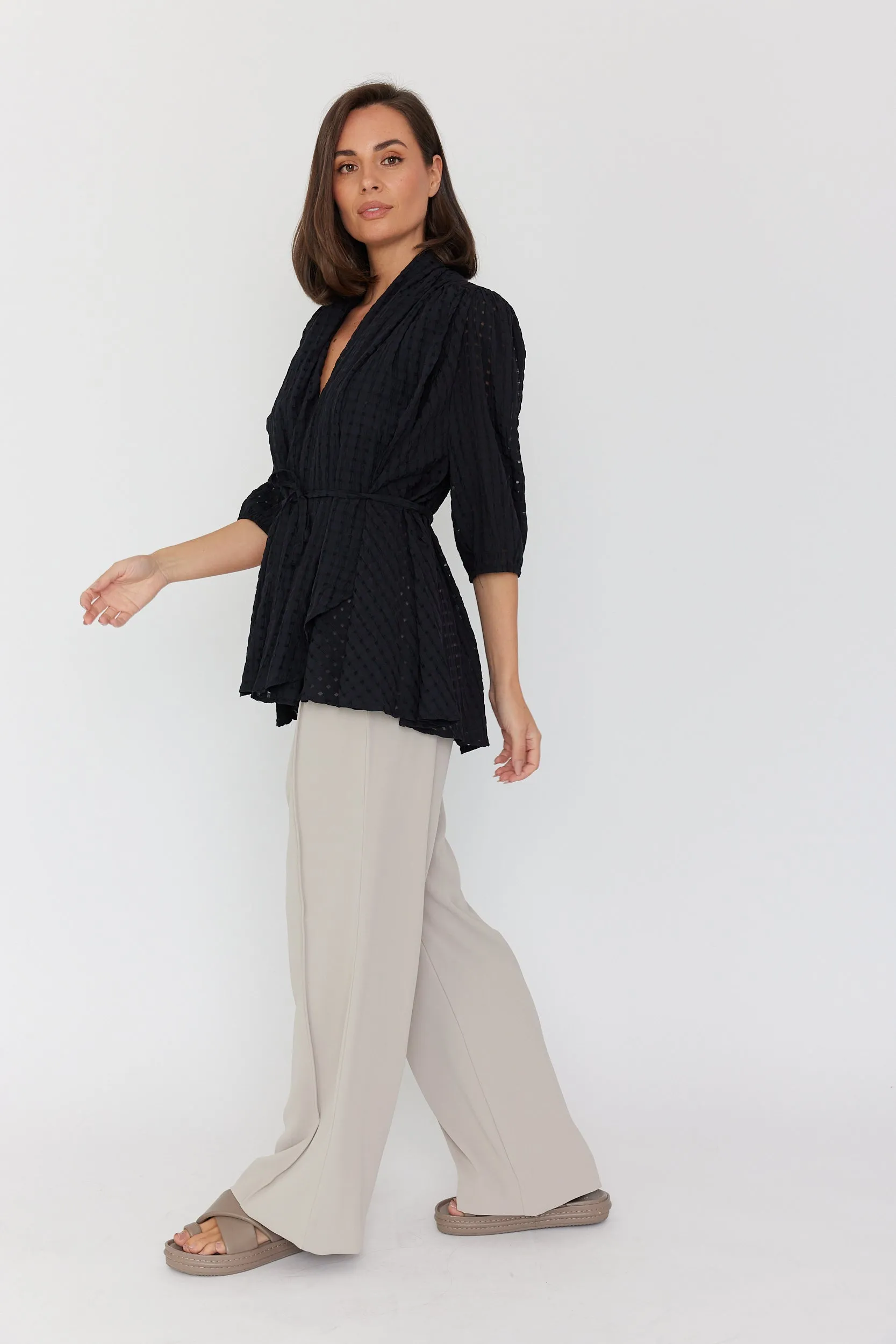 GIGI Blouse Black