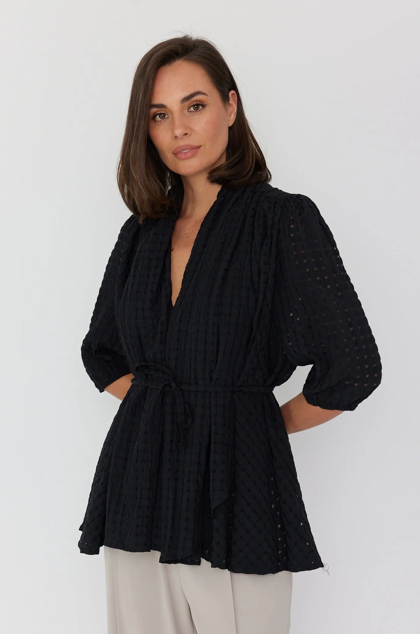 GIGI Blouse Black