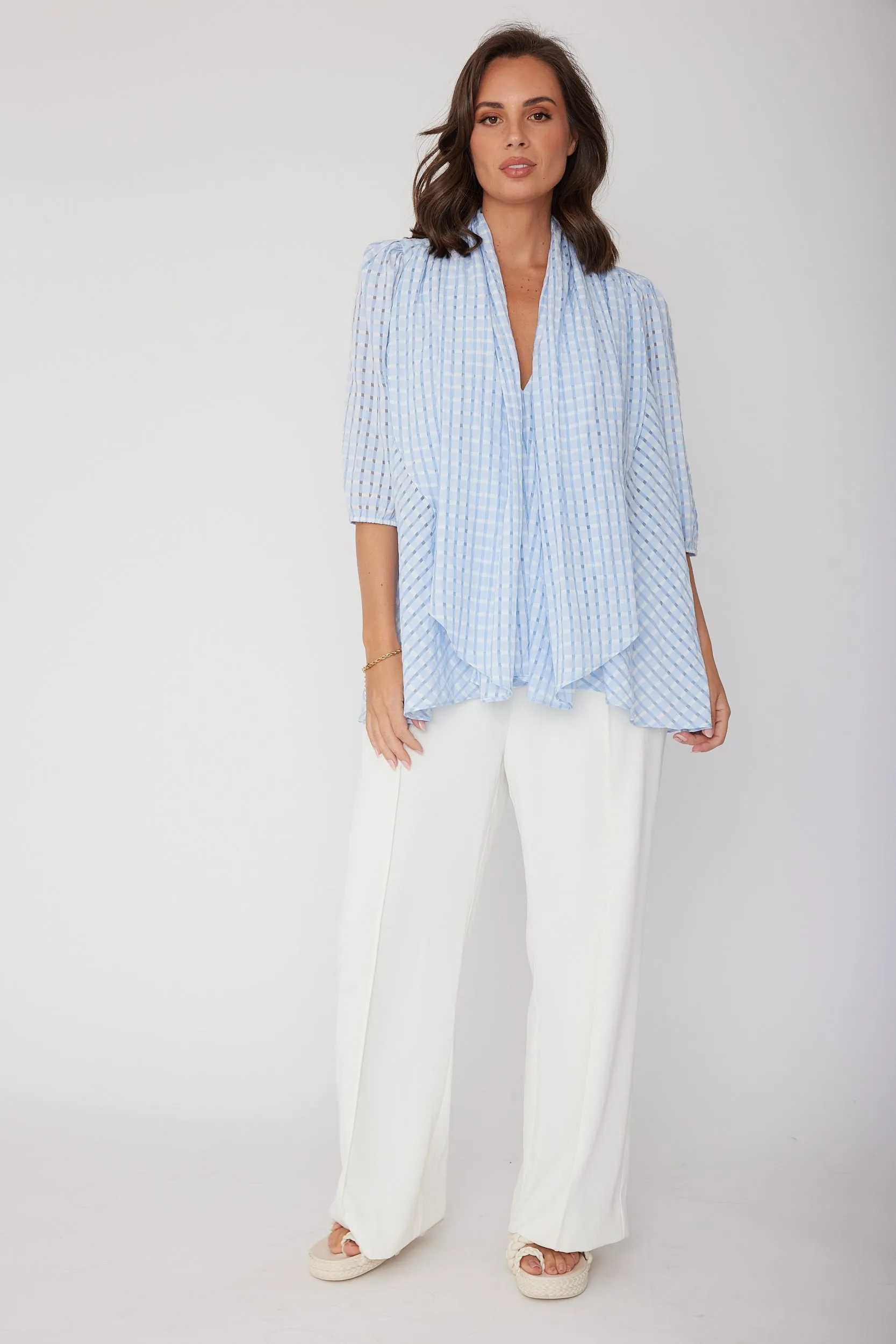 GIGI Blouse Sky Blue