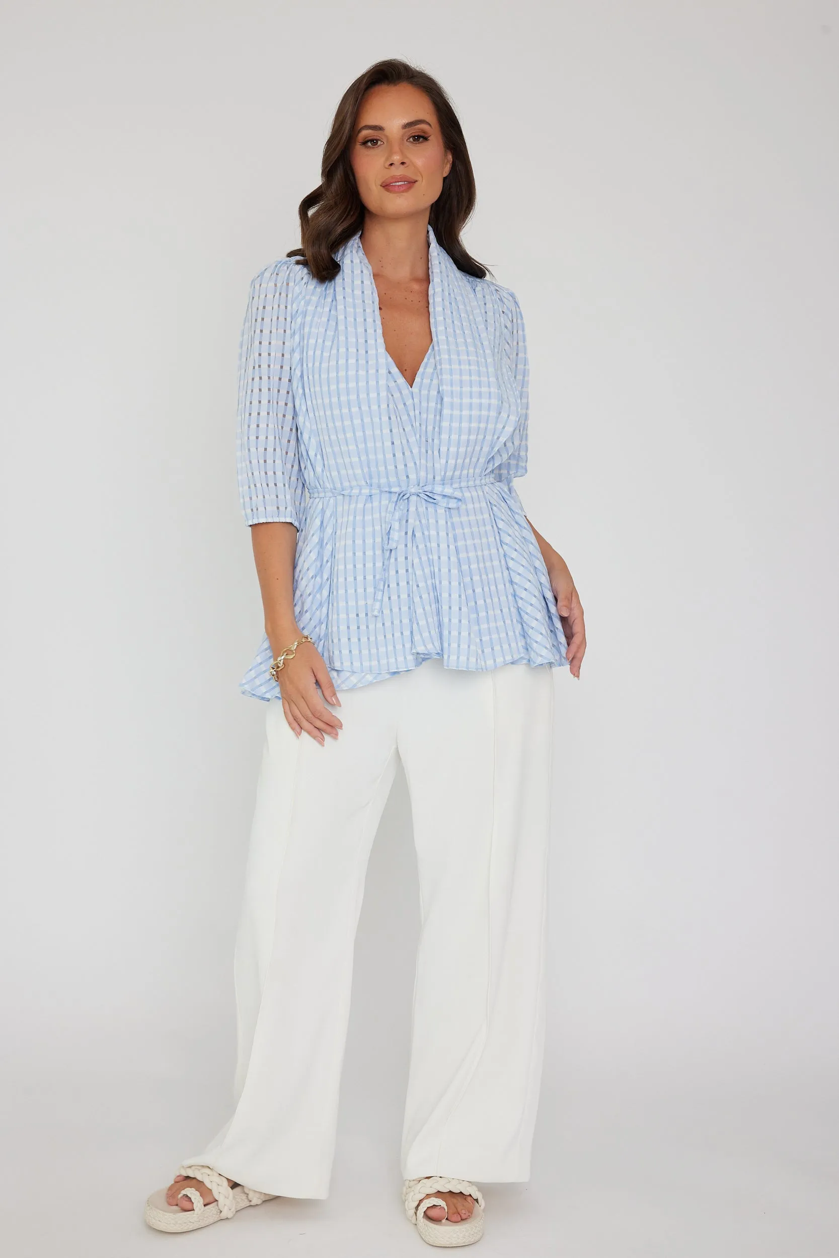GIGI Blouse Sky Blue