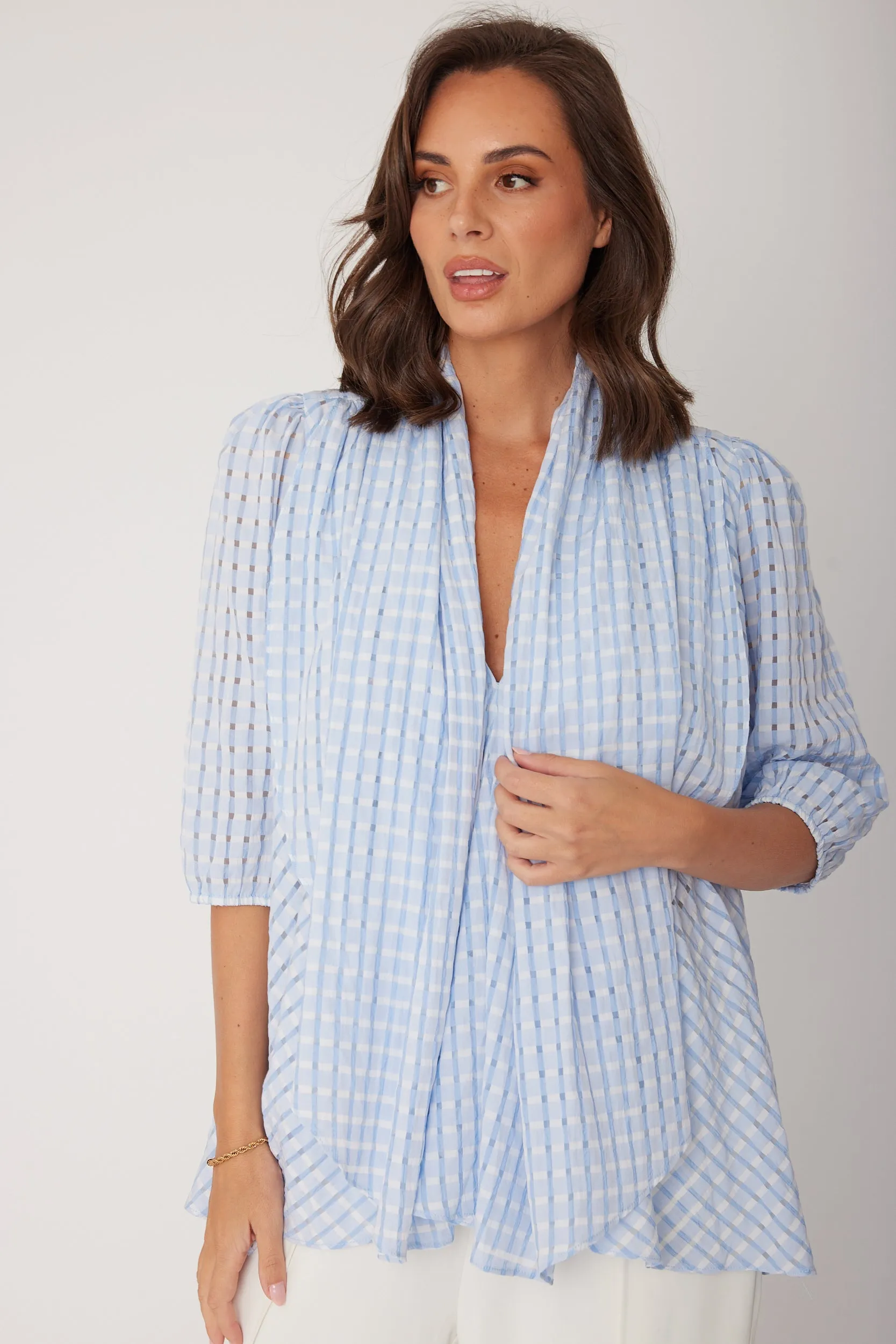GIGI Blouse Sky Blue