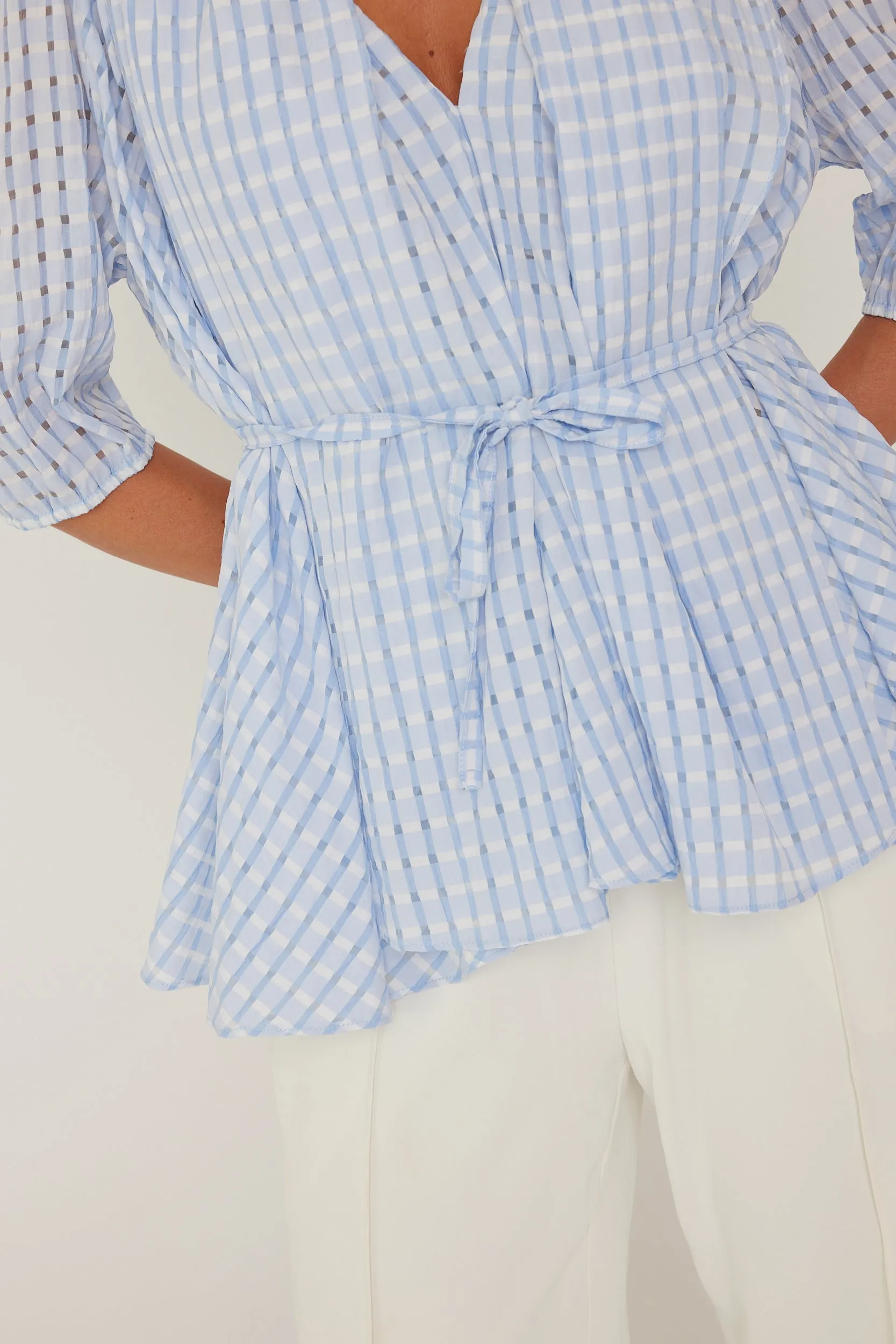 GIGI Blouse Sky Blue