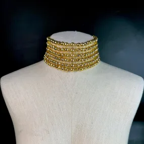 Goddess Choker in Gold