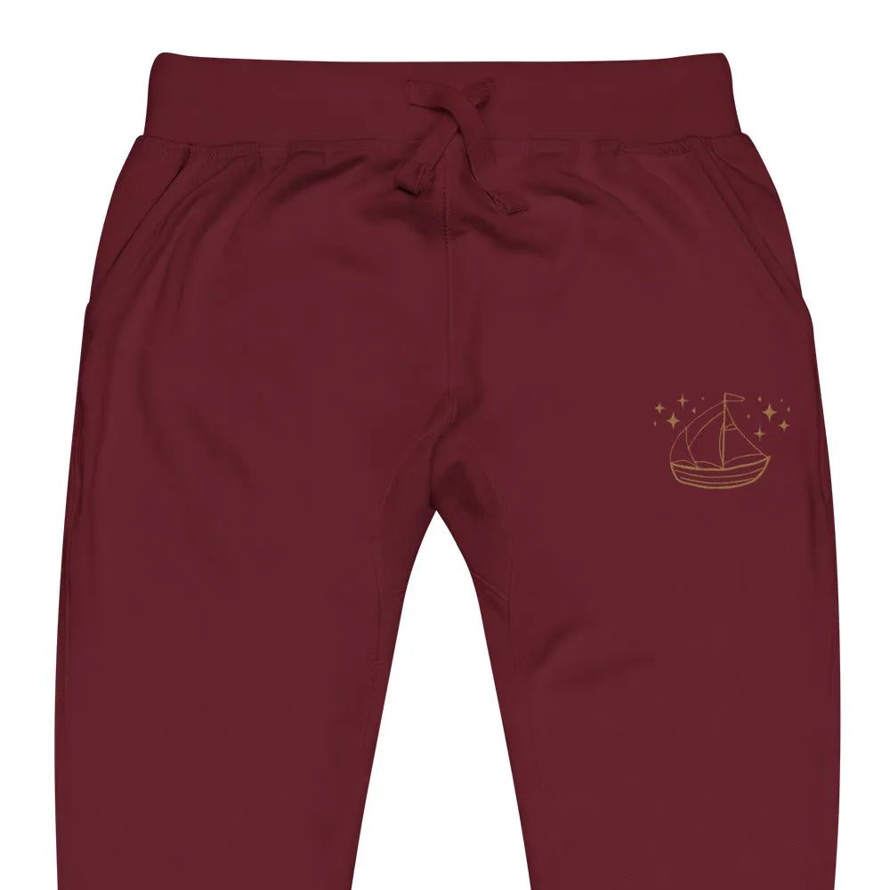 Gold Rush Embroidered Sweatpants