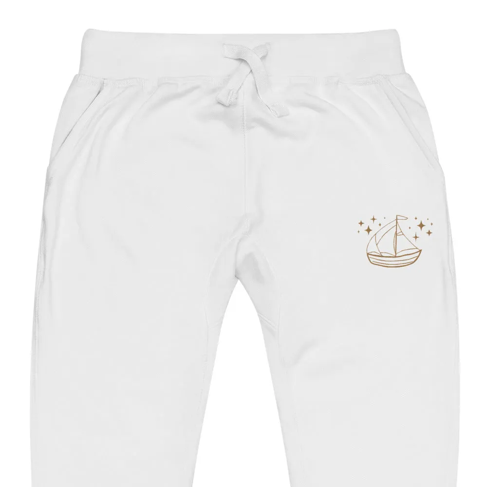 Gold Rush Embroidered Sweatpants