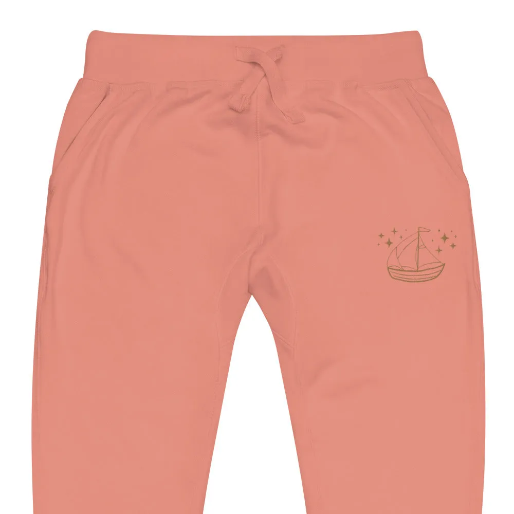 Gold Rush Embroidered Sweatpants