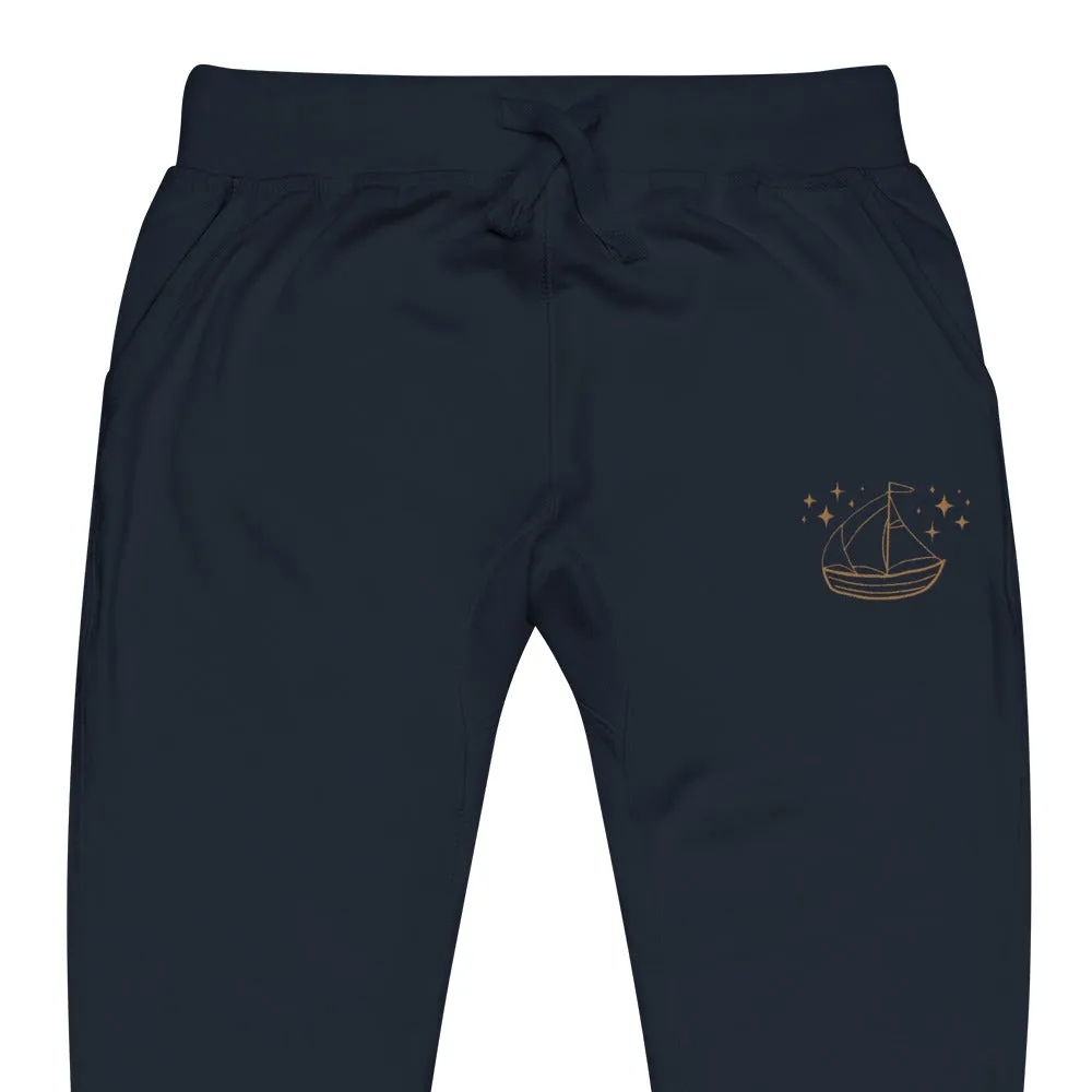 Gold Rush Embroidered Sweatpants