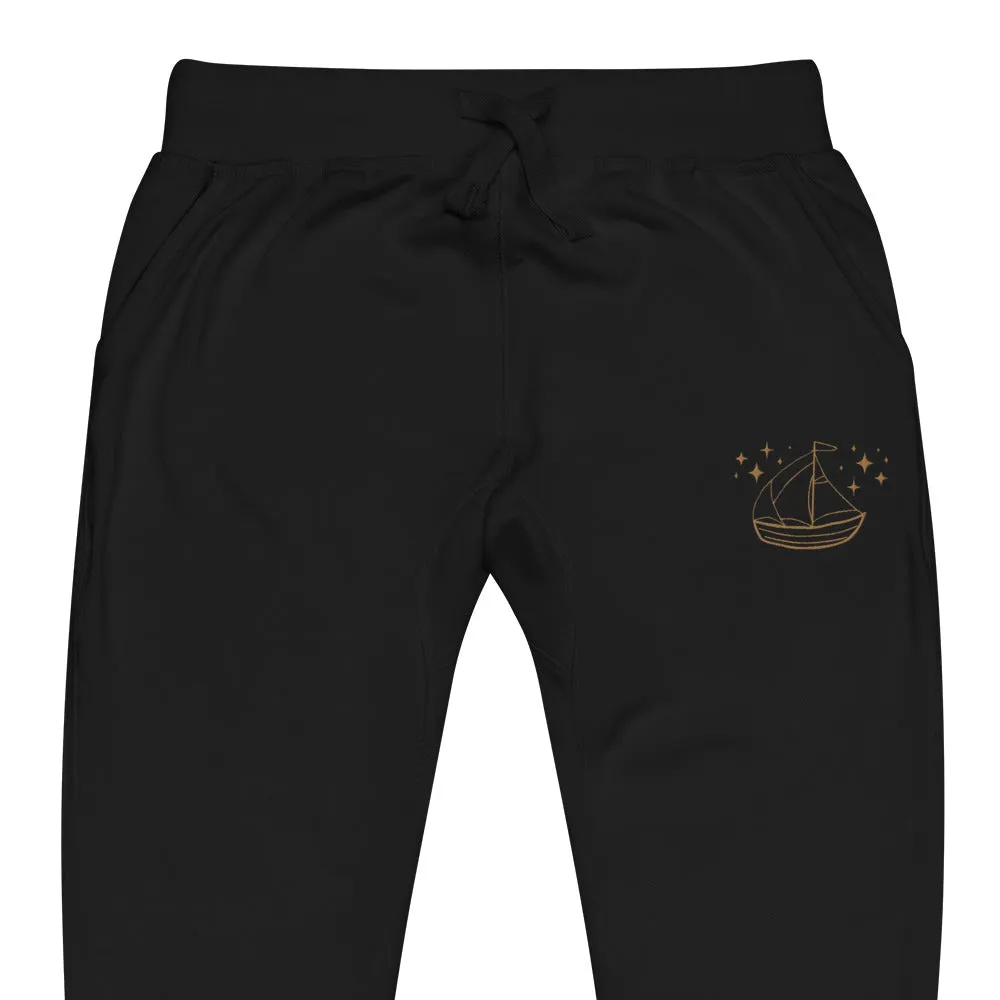 Gold Rush Embroidered Sweatpants