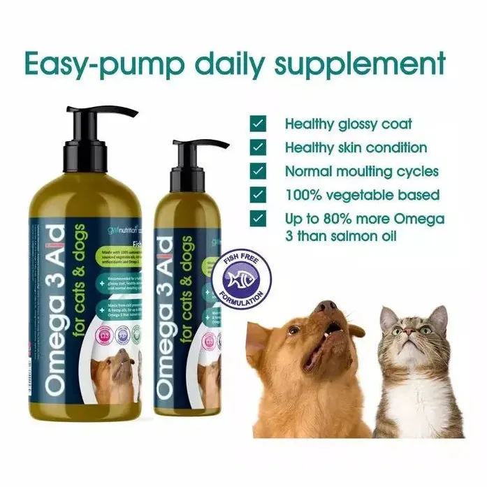 GWF Nutrition Omega 3 Aid for Cats & Dogs 500ml