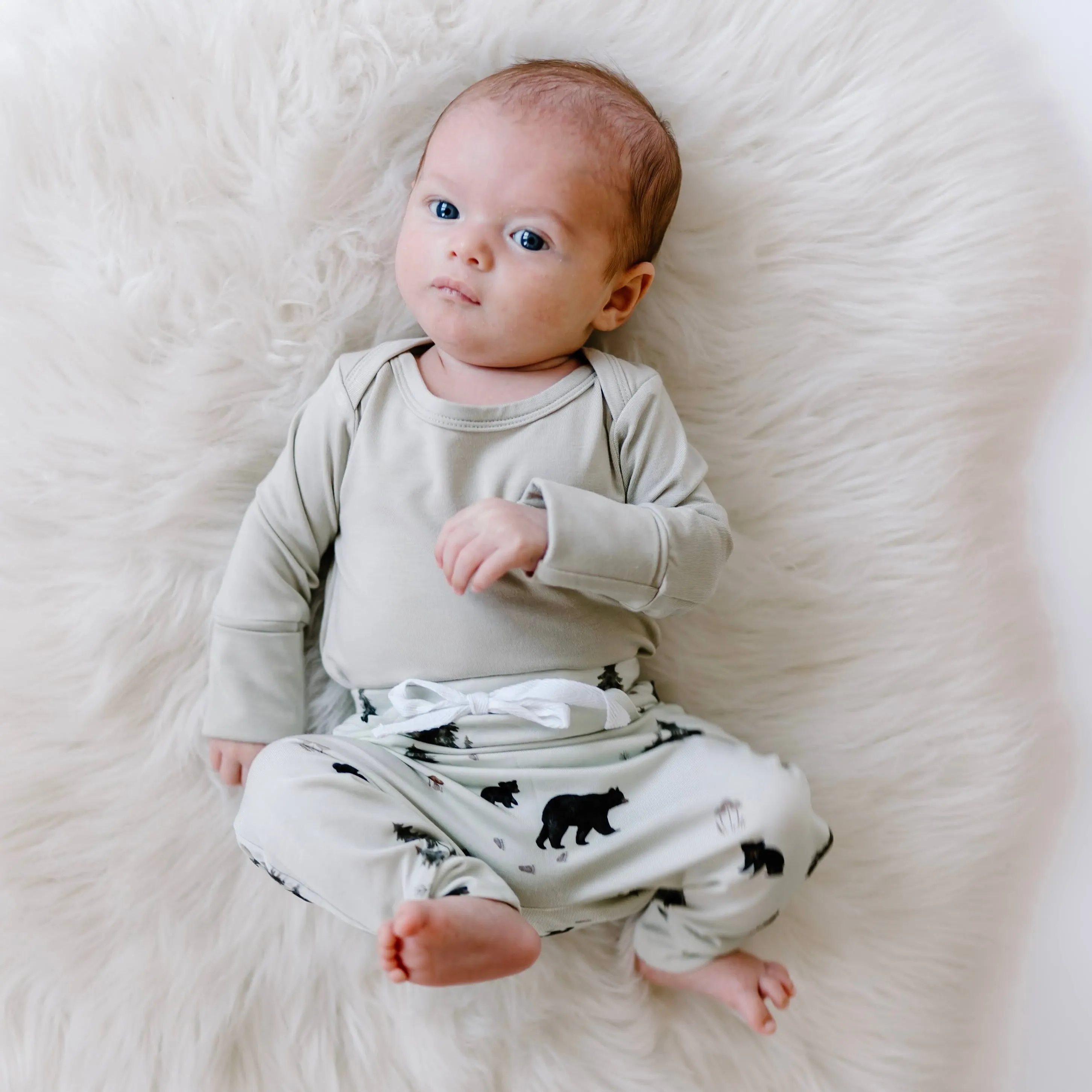 Harem Pants - Black Bears