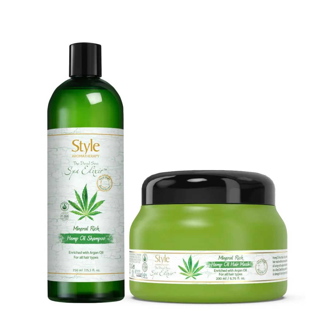 HEMP OIL SHAMPOO   MASK