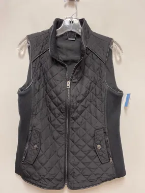 Jacket Puffer & Quilted By Chicos In Black, Size: S