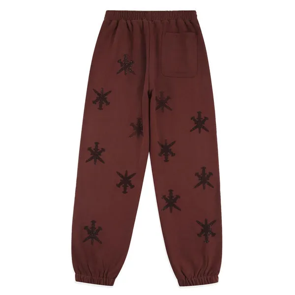 Joggers Brown Rhinestone | Unknown