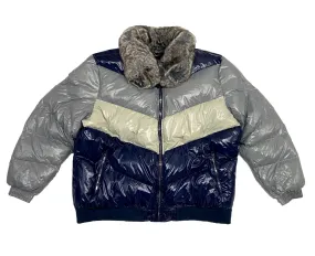 Jordan Craig Big Men's Sugar Hill Nylon Puffer Jacket (London Blue)